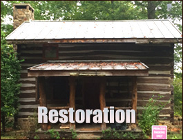 Historic Log Cabin Restoration  Henry County, Ohio